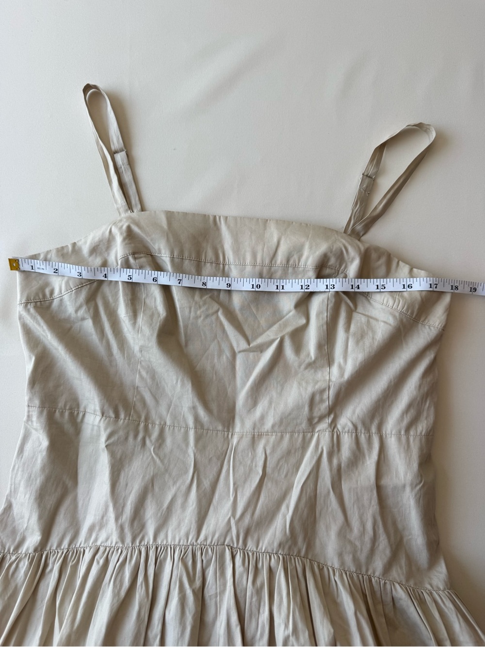 Simply Vera Vera Wang Cream Tiered Maxi Dress 🤍 | Size L - Picture 10 of 10